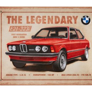BMW Blechschild E21