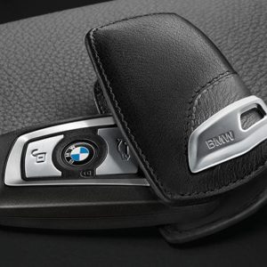BMW Schlüsseletui Leder Schwarz