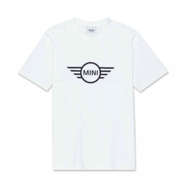 MINI EMBOSSED WING LOGO T-SHIRT WEIß HERREN