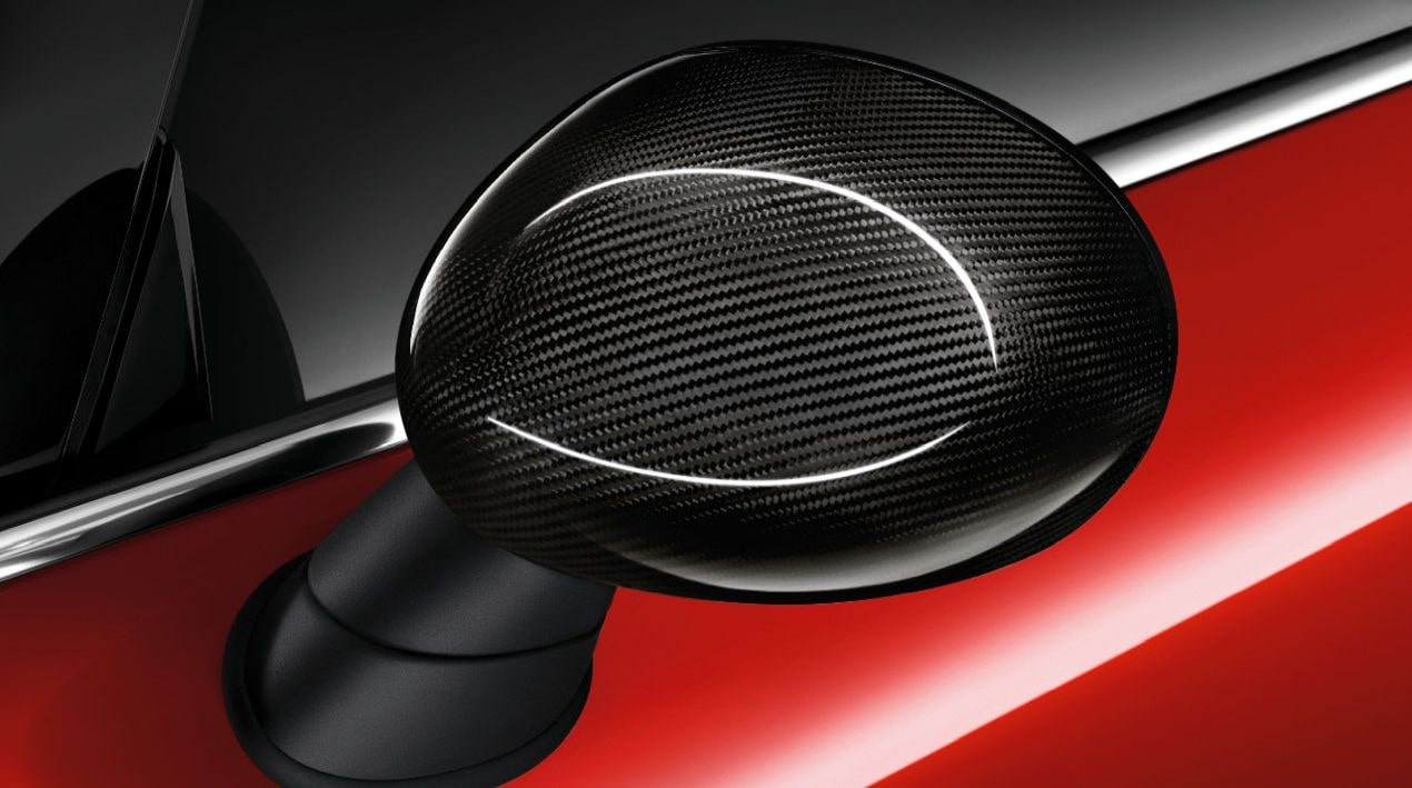 MINI JCW Außenspiegelkappe Carbon links