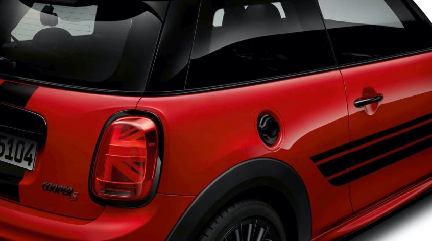 MINI Waistline Finisher Piano Black für Hatch (F55, F55N)