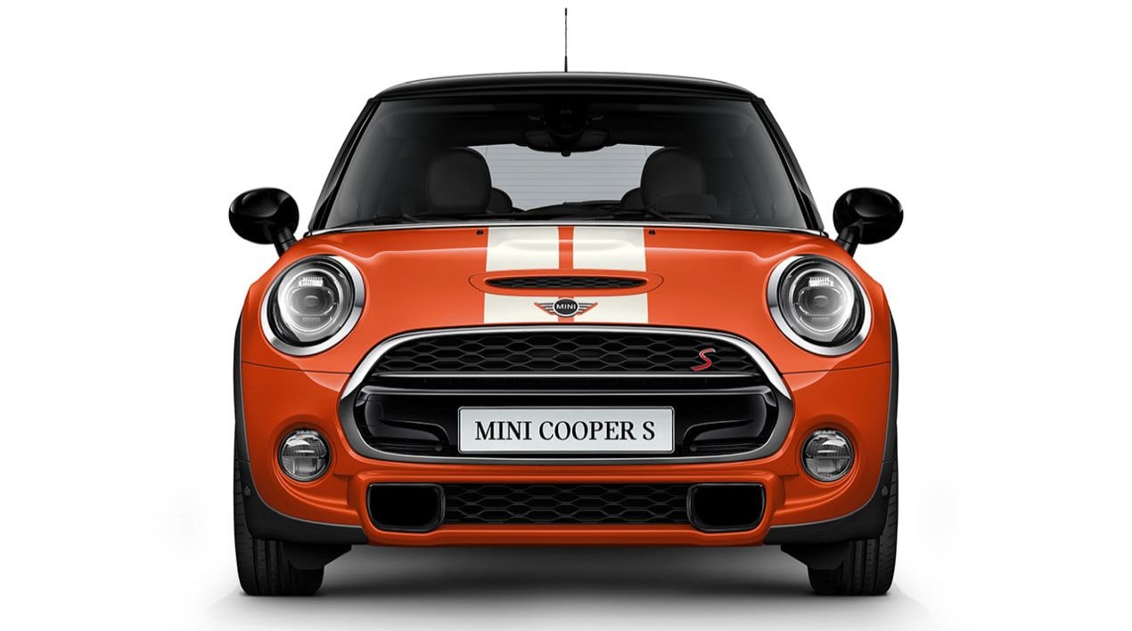 MINI Sportstripes weiss (Bodykit) für Hatch und Cabrio (F56, F56E, F57)