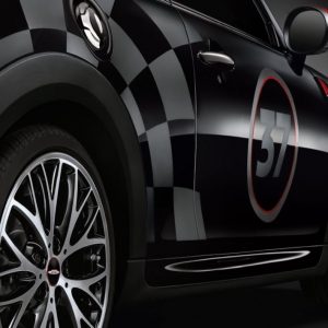 MINI JCW Seitenstreifen Racing Grey für Hatch (F55, F55N)