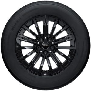 17 Zoll Winter-Leichtmetallräder V-Spoke 833, Jet Black Uni (U25)