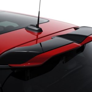 MINI JCW Dachkantenspoiler-Aufsatz Chili Red für Hatchback (F66)