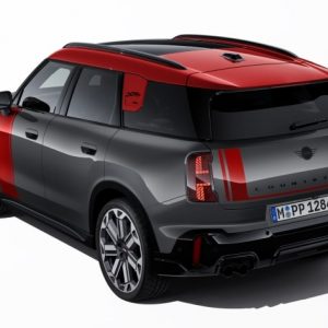 MINI JCW Klebefolie Heckklappe Chili Red für Countryman (U25)
