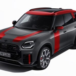 MINI JCW Klebefolie Seiten Chili Red für Countryman (U25)