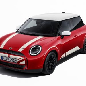 MINI Seiten-Folierung Heritage Aspen White für Hatch (J01)