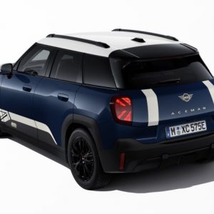 MINI Heck-Folierung Heritage Aspen White für Aceman (J05)