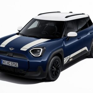 MINI Seiten-Folierung Heritage Aspen White für Aceman (J05)