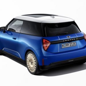 MINI Heck-Folierung Favoured Vibrant Silver für Hatch (J01)