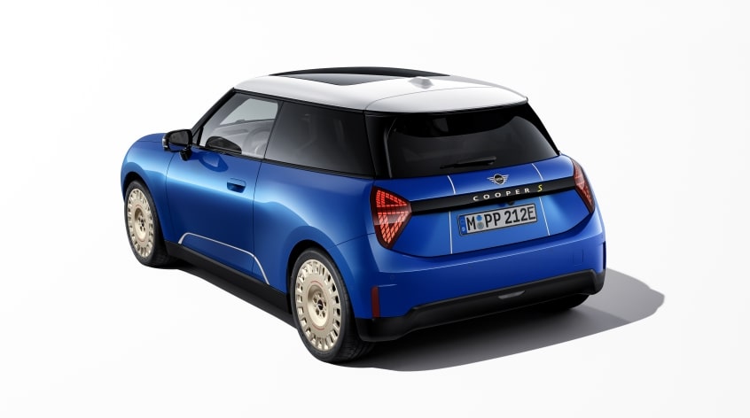 MINI Heck-Folierung Favoured Vibrant Silver für Hatch (J01)