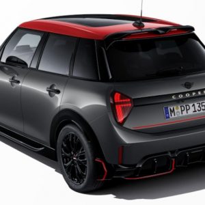 Klebefolie Klebefolie Heckklappe JCW Chili Red (F65)